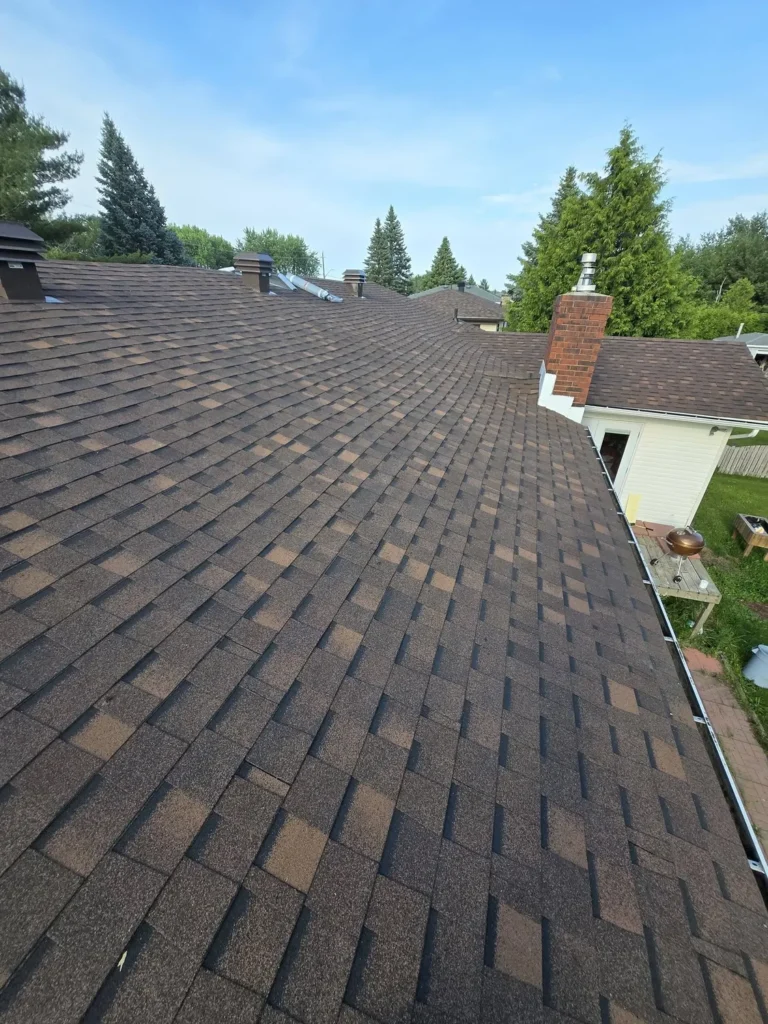 Dawson's Asphalt Shingles project photography in Greater Sudbury